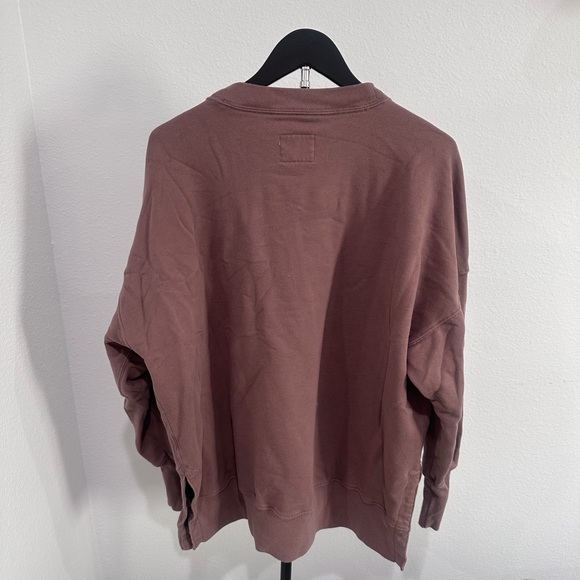 Abercrombie & Fitch Soft A&F Collection Sweatshirt - Mauve - Picture 2 of 3